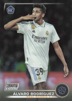 Alvaro Rodriguez Real Madrid Topps Stadium Club Chrome UEFA Club Competitions 2022/23 #90
