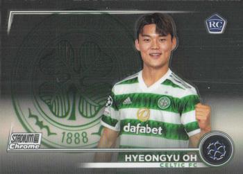 Hyeongyu Oh Celtic Glasgow Topps Stadium Club Chrome UEFA Club Competitions 2022/23 #91