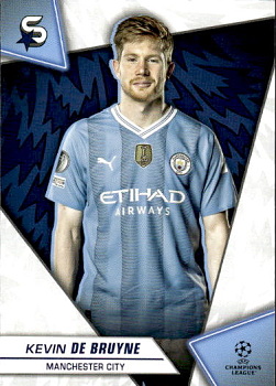 Kevin De Bruyne Manchester City Topps UEFA Club Competitions Superstars 2023/24 #88
