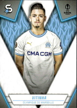 Vitinha Olympique Marseille Topps UEFA Club Competitions Superstars 2023/24 #107