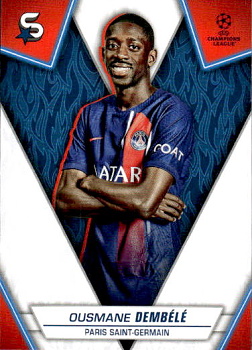 Ousmane Dembele Paris Saint-Germain Topps UEFA Club Competitions Superstars 2023/24 #112
