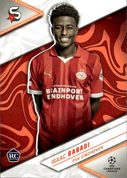 Isaac Babadi PSV Eindhoven Topps UEFA Club Competitions Superstars 2023/24 #117