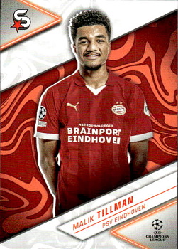 Malik Tillman PSV Eindhoven Topps UEFA Club Competitions Superstars 2023/24 #118