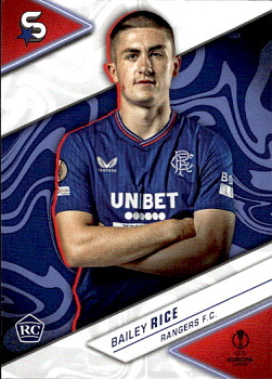 Bailey Rice Glasgow Rangers Topps UEFA Club Competitions Superstars 2023/24 #123