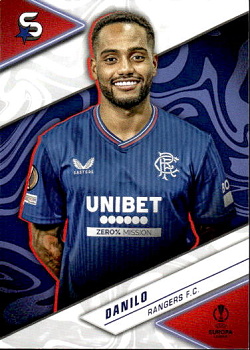 Danilo Glasgow Rangers Topps UEFA Club Competitions Superstars 2023/24 #124