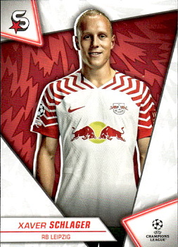 Xaver Schlager RB Leipzig Topps UEFA Club Competitions Superstars 2023/24 #133