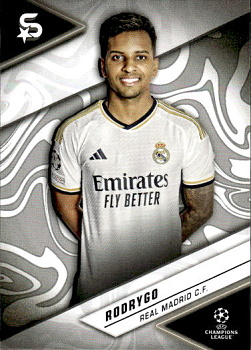 Rodrygo Real Madrid Topps UEFA Club Competitions Superstars 2023/24 #135