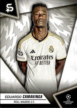 Eduardo Camavinga Real Madrid Topps UEFA Club Competitions Superstars 2023/24 #137