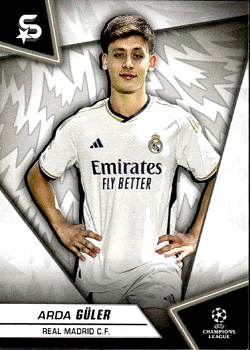 Arda Guler Real Madrid Topps UEFA Club Competitions Superstars 2023/24 #140