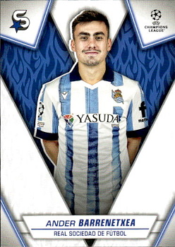 Ander Barrenetxea Real Sociedad Topps UEFA Club Competitions Superstars 2023/24 #143