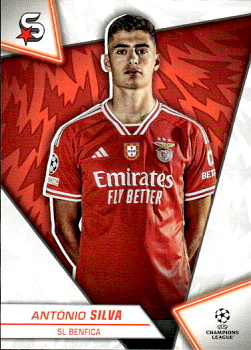 Antonio Silva SL Benfica Topps UEFA Club Competitions Superstars 2023/24 #151