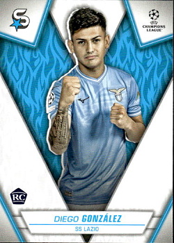 Diego Gonzalez Lazio Roma Topps UEFA Club Competitions Superstars 2023/24 #152