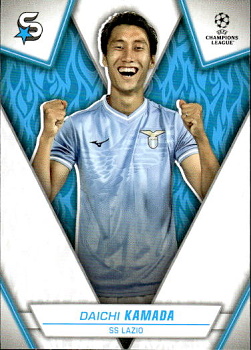 Daichi Kamada Lazio Roma Topps UEFA Club Competitions Superstars 2023/24 #156