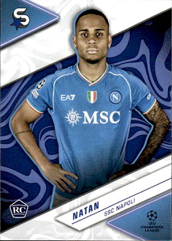 Natan SSC Napoli Topps UEFA Club Competitions Superstars 2023/24 #163