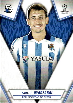 Mikel Oyarzabal Real Sociedad Topps UEFA Club Competitions Superstars 2023/24 #165
