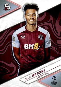 Ollie Watkins Aston Villa Topps UEFA Club Competitions Superstars 2023/24 #171