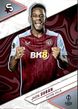 Jhon Duran Aston Villa Topps UEFA Club Competitions Superstars 2023/24 #172