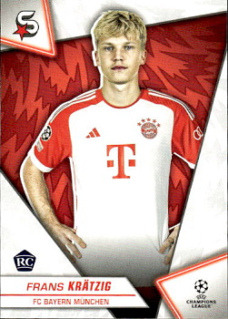 Frans Kratzig Bayern Munchen Topps UEFA Club Competitions Superstars 2023/24 #185