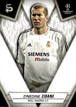 Zinedine Zidane Real Madrid Topps UEFA Club Competitions Superstars 2023/24 Legend #193