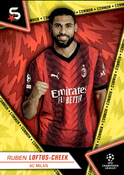Ruben Loftus-Cheek A.C. Milan Topps UEFA Club Competitions Superstars 2023/24 Common #7