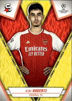 Kai Havertz Arsenal Topps UEFA Club Competitions Superstars 2023/24 Common #12