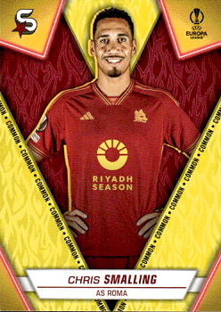 Chris Smalling AS Roma Topps UEFA Club Competitions Superstars 2023/24 Common #17