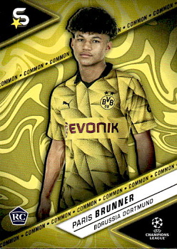 Paris Brunner Borussia Dortmund Topps UEFA Club Competitions Superstars 2023/24 Common #27