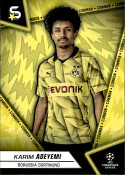 Karim Adeyemi Borussia Dortmund Topps UEFA Club Competitions Superstars 2023/24 Common #32