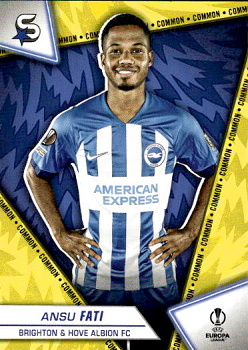 Ansu Fati Brighton & Hove Albion Topps UEFA Club Competitions Superstars 2023/24 Common #38