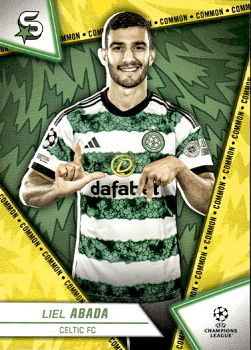 Liel Abada Celtic Glasgow Topps UEFA Club Competitions Superstars 2023/24 Common #43