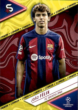 Joao Felix FC Barcelona Topps UEFA Club Competitions Superstars 2023/24 Common #45