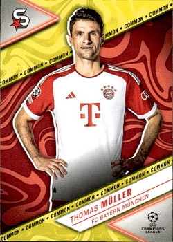 Thomas Muller Bayern Munchen Topps UEFA Club Competitions Superstars 2023/24 Common #55