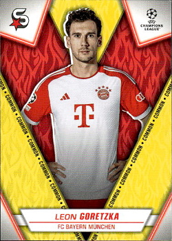 Leon Goretzka Bayern Munchen Topps UEFA Club Competitions Superstars 2023/24 Common #57