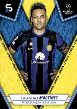 Lautaro Martinez Internazionale Milano Topps UEFA Club Competitions Superstars 2023/24 Common #62
