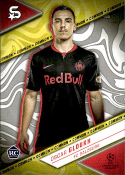 Oscar Gloukh Red Bull Salzburg Topps UEFA Club Competitions Superstars 2023/24 Common #69