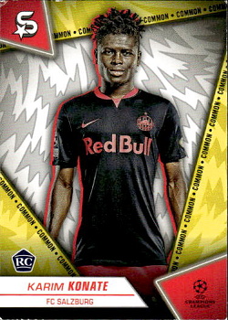 Karim Konate Red Bull Salzburg Topps UEFA Club Competitions Superstars 2023/24 Common #70