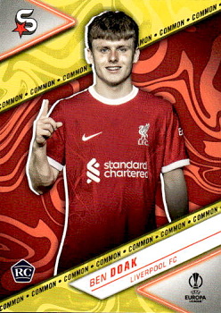Ben Doak Liverpool Topps UEFA Club Competitions Superstars 2023/24 Common #82