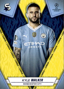 Kyle Walker Manchester City Topps UEFA Club Competitions Superstars 2023/24 Common #94