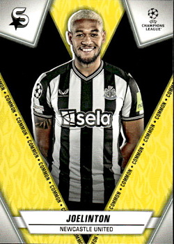 Joelinton Newcastle United Topps UEFA Club Competitions Superstars 2023/24 Common #103