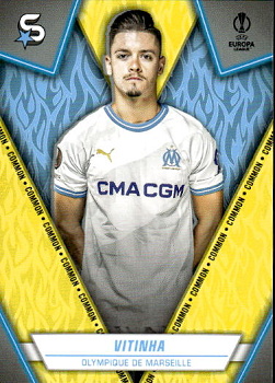 Vitinha Olympique Marseille Topps UEFA Club Competitions Superstars 2023/24 Common #107