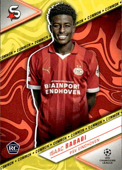 Isaac Babadi PSV Eindhoven Topps UEFA Club Competitions Superstars 2023/24 Common #117