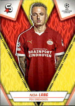 Noa Lang PSV Eindhoven Topps UEFA Club Competitions Superstars 2023/24 Common #120
