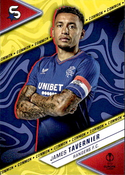 James Tavernier Glasgow Rangers Topps UEFA Club Competitions Superstars 2023/24 Common #126
