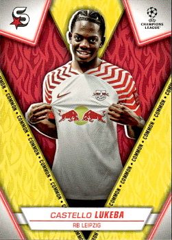 Castello Lukeba RB Leipzig Topps UEFA Club Competitions Superstars 2023/24 Common #129