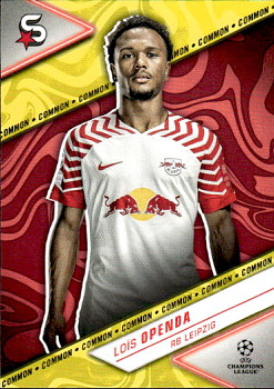 Lois Openda RB Leipzig Topps UEFA Club Competitions Superstars 2023/24 Common #132