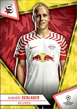 Xaver Schlager RB Leipzig Topps UEFA Club Competitions Superstars 2023/24 Common #133