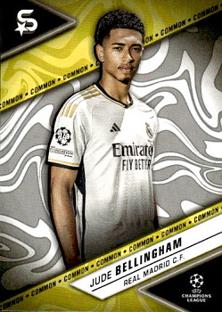 Jude Bellingham Real Madrid Topps UEFA Club Competitions Superstars 2023/24 Common #136