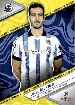 Mikel Merino Real Sociedad Topps UEFA Club Competitions Superstars 2023/24 Common #145