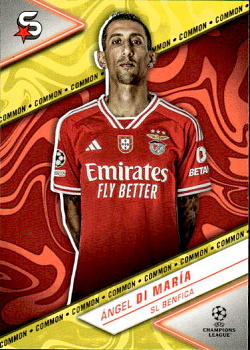 Angel Di Maria SL Benfica Topps UEFA Club Competitions Superstars 2023/24 Common #150