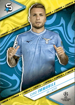Ciro Immobile Lazio Roma Topps UEFA Club Competitions Superstars 2023/24 Common #153
